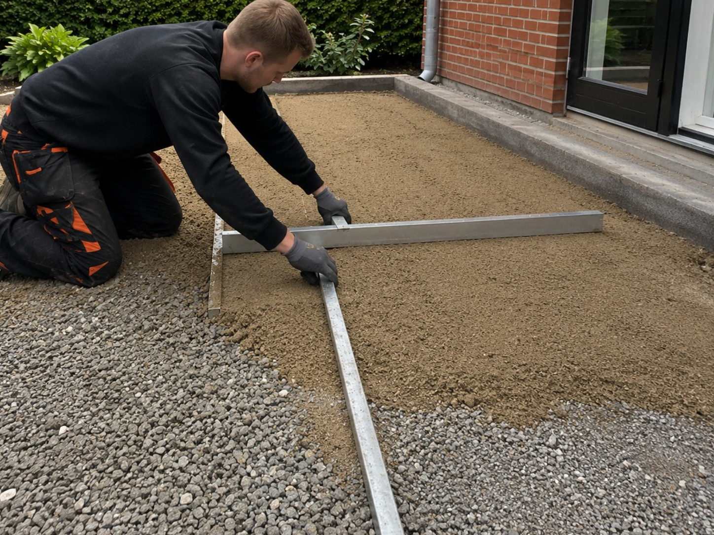 Sådan laver du underlaget til en terrasse