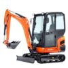 Leje af minigraver kubota KX019-4